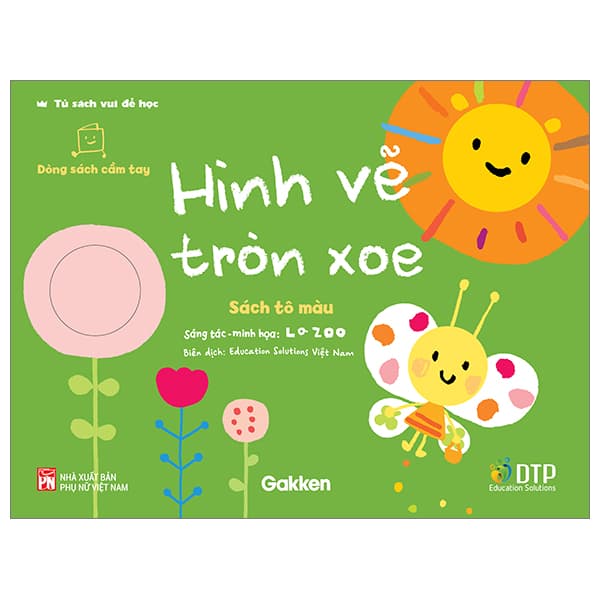 Sách Tủ Sách Vui Để Học - Dòng Sách Cầm Tay - Sách Tô Màu - Hình Vẽ - Tô Cầm