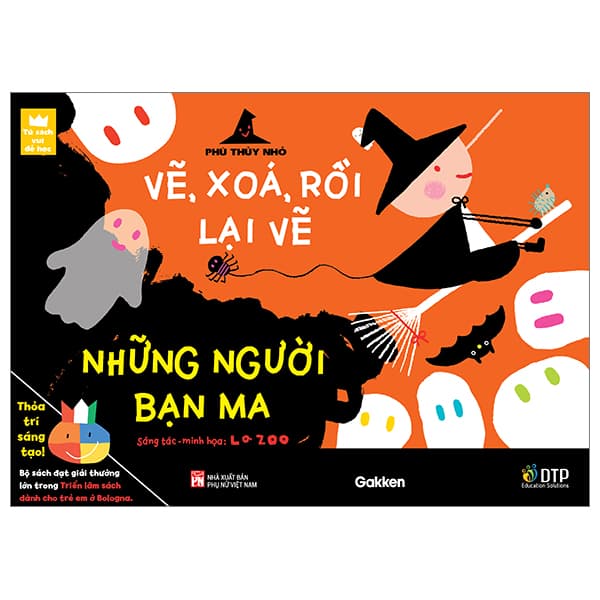 Sách Tủ Sách Vui Để Học - Phù Thủy Nhỏ - Vẽ, Xóa, Rồi Lại Vẽ - N - La ZOO