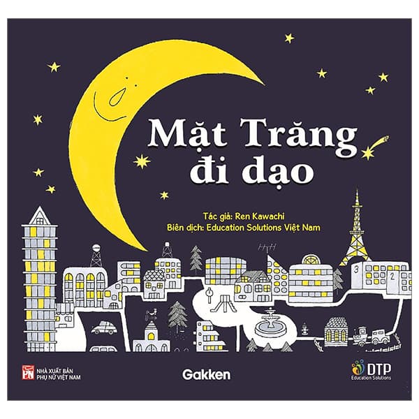 Sách Mặt Trăng Đi Dạo - Satoshi Iriyama