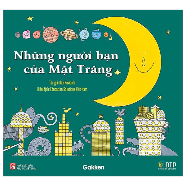 Sách Những Người Bạn Của Mặt Trăng - Satoshi Iriyama