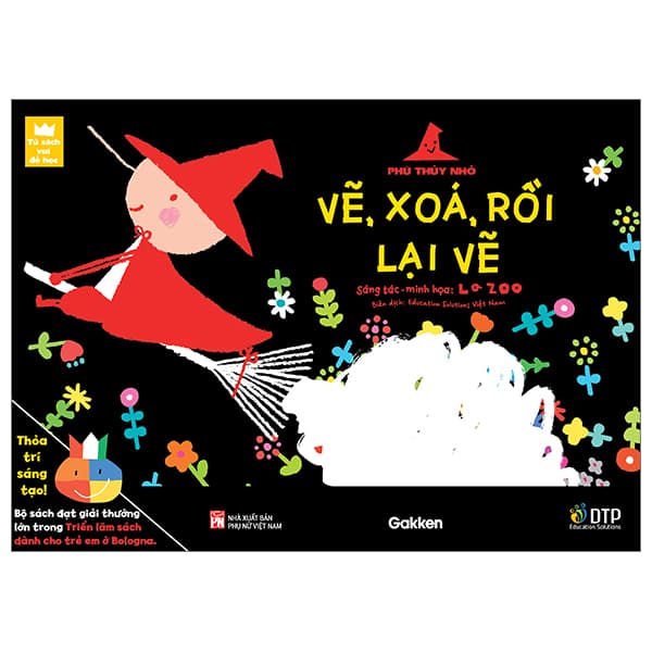 Sách Tủ Sách Vui Để Học - Phù Thủy Nhỏ - Vẽ, Xóa, Rồi Lại Vẽ - La ZOO