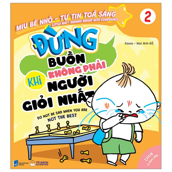 Sách Ehon Kỹ Năng Sống - Miu Bé Nhỏ - Tự Tin Tỏa Sáng - Tập 2 - Đừng - Kawa