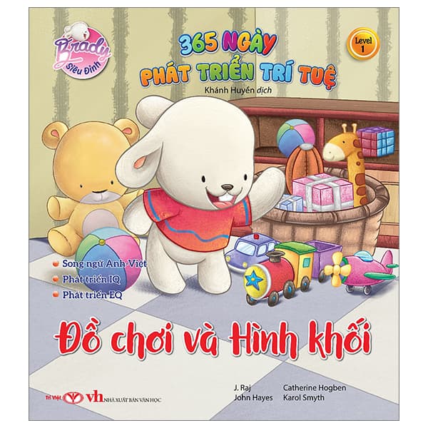 Sách Brady Siêu Đỉnh - 365 Ngày Phát Triển Trí Tuệ - Level 1 - Đồ Chơi - J.Rai