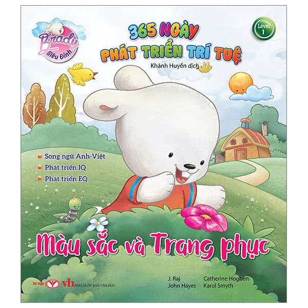 Sách Brady Siêu Đỉnh - 365 Ngày Phát Triển Trí Tuệ - Level 1 - Màu Sắc V - J.Rai