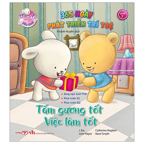 Sách Brady Siêu Đỉnh - 365 Ngày Phát Triển Trí Tuệ - Level 2 - Tấm Gươn - J.Rai