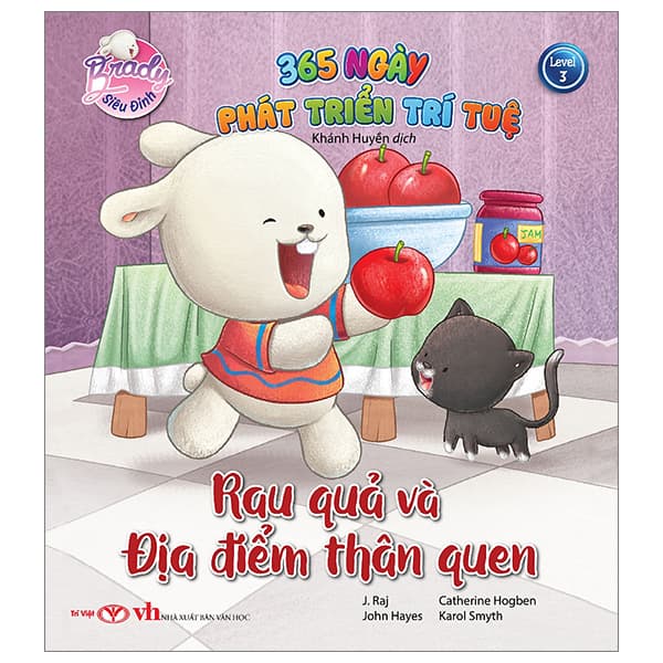Sách Brady Siêu Đỉnh - 365 Ngày Phát Triển Trí Tuệ - Level 3 - Rau Quả V� - J.Rai