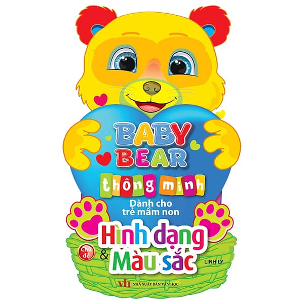 Sách Baby Bear Thông Minh Dành Cho Trẻ Mầm Non - Hình Dạng Và Màu Sắc - Linh Ly