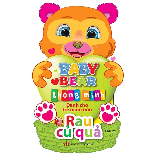 Sách Baby Bear Thông Minh Dành Cho Trẻ Mầm Non - Rau Củ Quả - Linh Ly