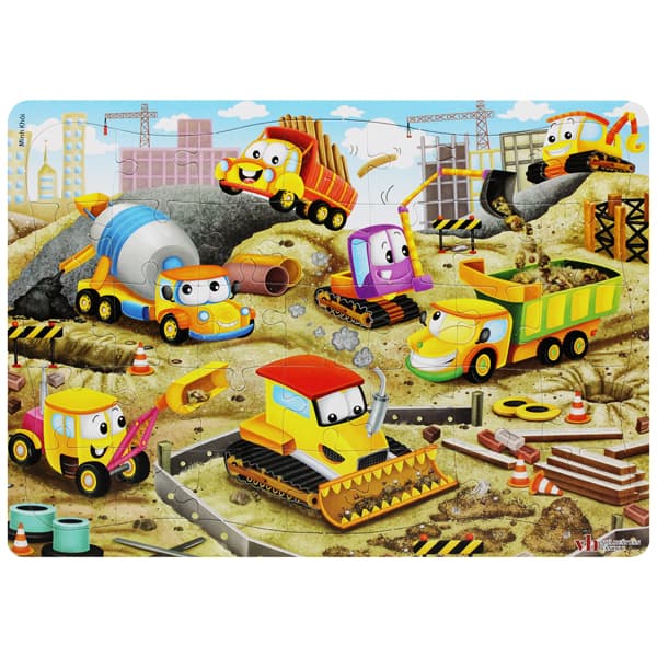 Sách Ghép Hình Phương Tiện Giao Thông 2