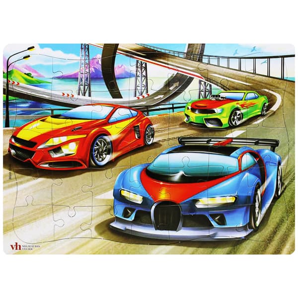 Sách Ghép Hình Phương Tiện Giao Thông 6