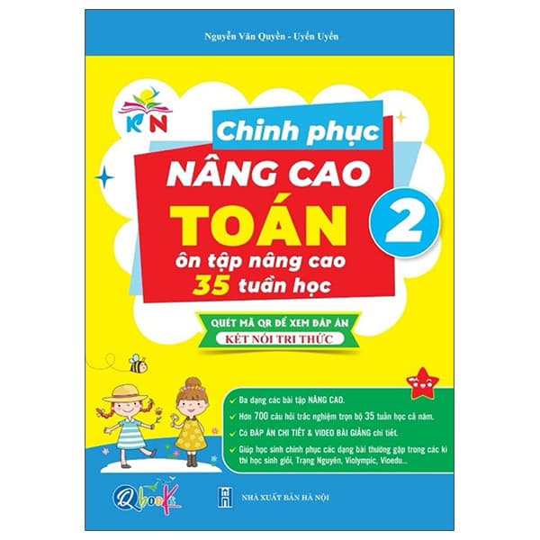 Sách Chinh Phục Nâng Cao Toán 2 - Ôn Tập Nâng Cao 35 Tuần Học (Kết Nối - Chì