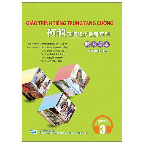Sách Giáo Trình Tiếng Trung Tăng Cường - Giáo Trình Nghe - Quyển 3 - Vương Nghiêu Mỹ