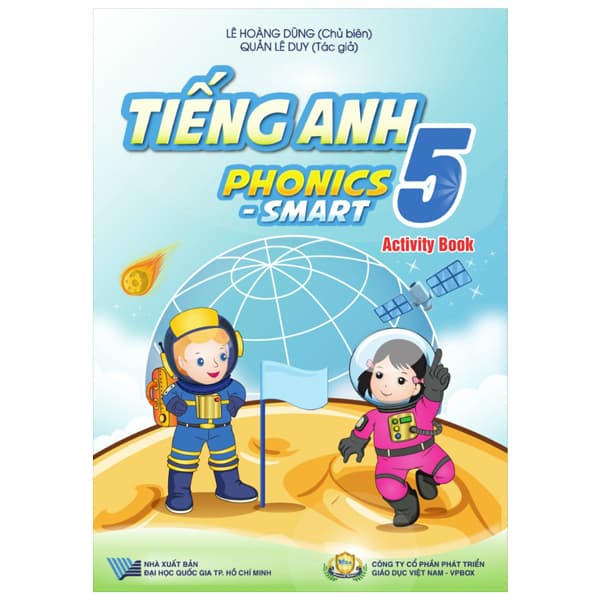 Sách Tiếng Anh 5 Phonics - Smart - Activity Book (2024) - Lê Hoàng Dũng