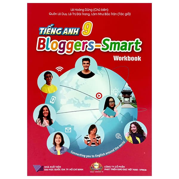 Sách Tiếng Anh 9 Bloggers - Smart - WorkBook (2024) - Lê Hoàng Dũng