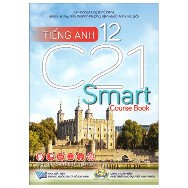 Sách Tiếng Anh 12 - C21 Smart - Course Book (2024) - Minh Quốc