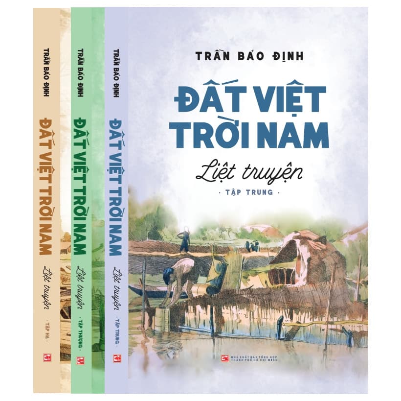 Sách Boxset Đất Việt Trời Nam Liệt Truyện (Hộp 3 Cuốn) - Trần Bảo Định
