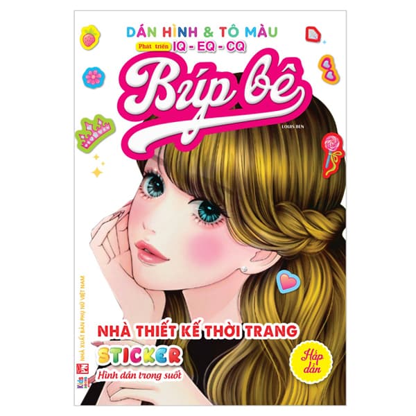 Sách Dán Hình Và Tô Màu Búp Bê - Nhà Thiết Kế Thời Trang - Hấp Dẫn - - Ben Renshaw