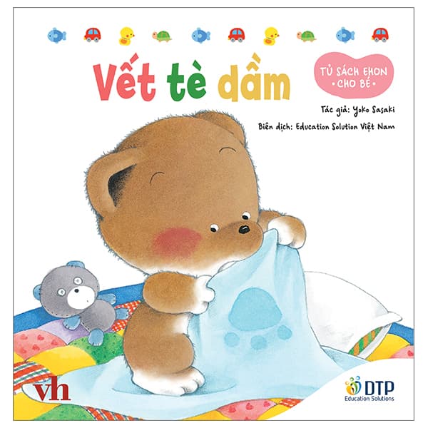 Sách Tủ Sách Ehon Cho Bé - Vết Tè Dầm​ - Bìa Cứng - Yoko Sasaki