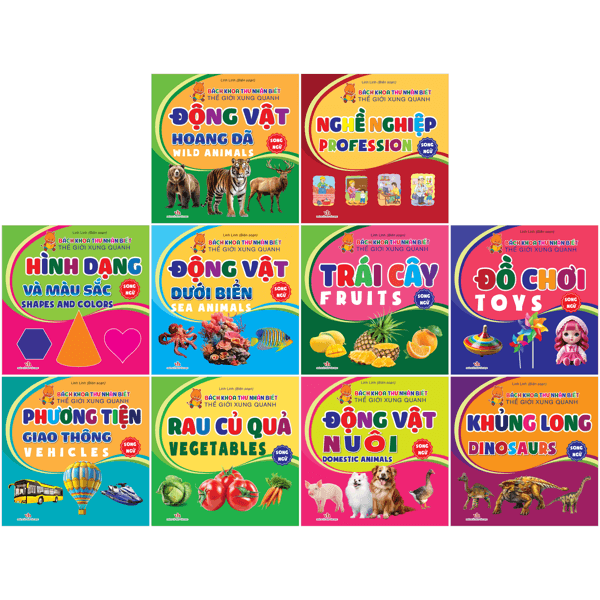 Sách Bộ Sách Bách Khoa Thư Nhận Biết Thế Giới Xung Quanh (Bộ 10 Cuốn) - Linh Linh