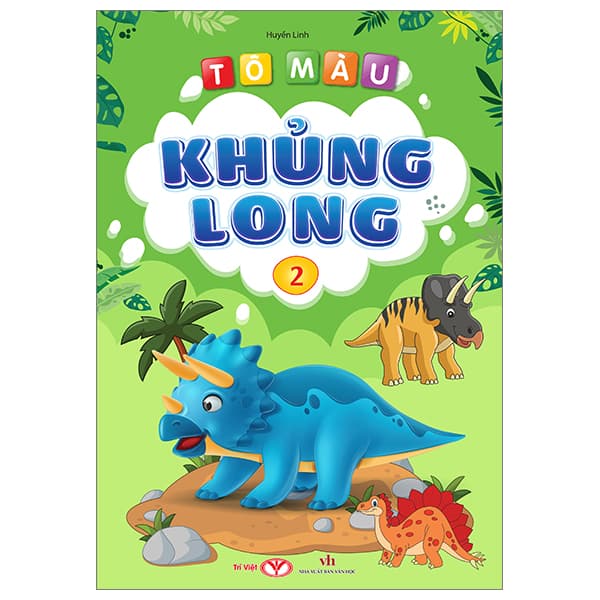 Sách Tô Màu Khủng Long - Tập 2 - Linh