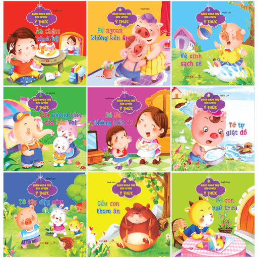 Sách Bộ Sách Bách Khoa Thư Rèn Luyện Ý Thức (Bộ 9 Cuốn) - Huyền Linh