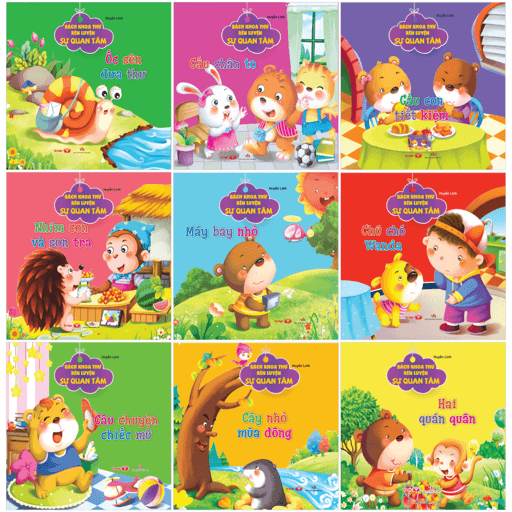 Sách Bộ Sách Bách Khoa Thư Rèn Luyện Sự Quan Tâm (Bộ 9 Cuốn) - Linh