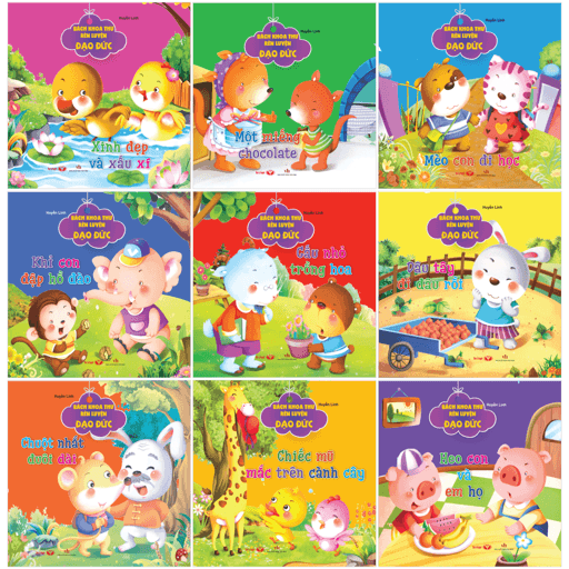 Sách Bộ Sách Bách Khoa Thư Rèn Luyện Đạo Đức (Bộ 9 Cuốn) - Linh