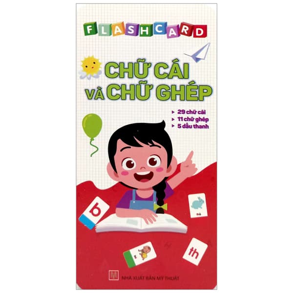 Sách Flash Card Chữ Cái Và Chữ Ghép