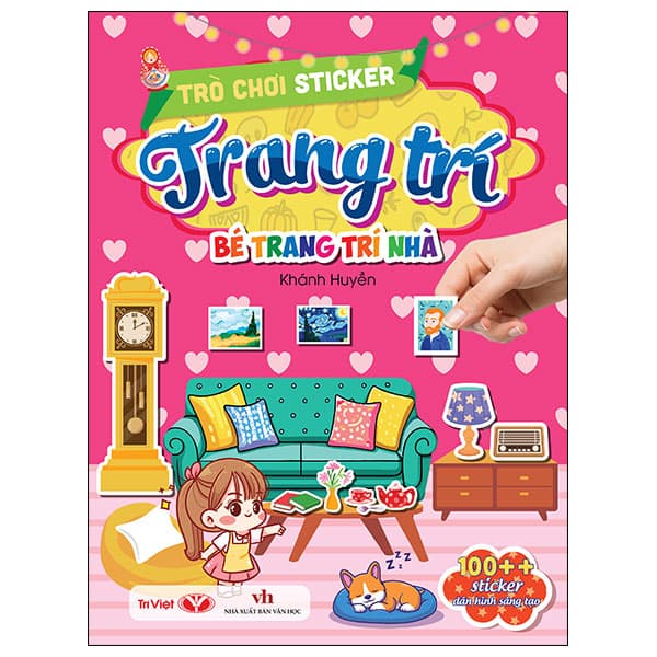 Sách Trò Chơi Sticker Trang Trí - Bé Trang Trí Nhà - Khánh Huyền