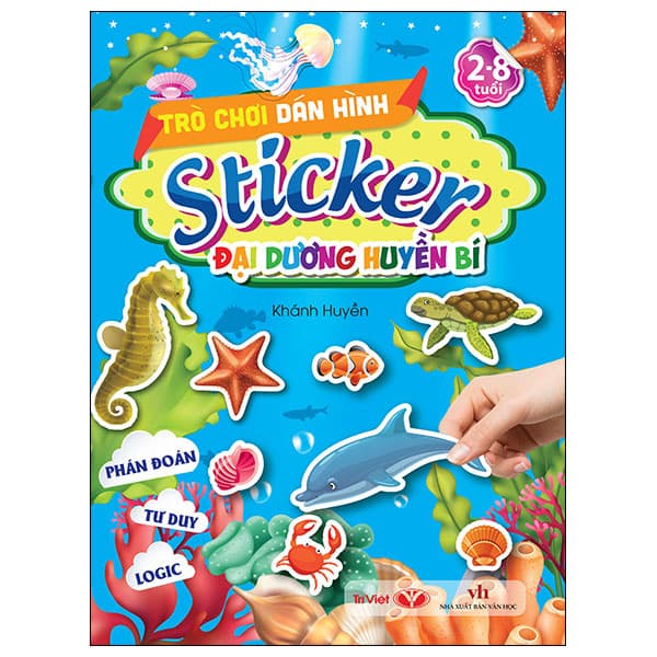 Sách Trò Chơi Dán Hình Sticker - Đại Dương Huyền Bí - Khánh Huyền