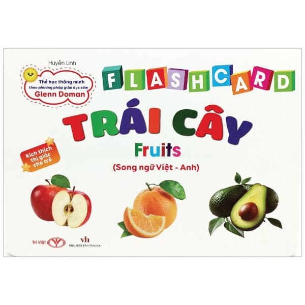 Sách Flashcard Trái Cây - Fruits - Linh