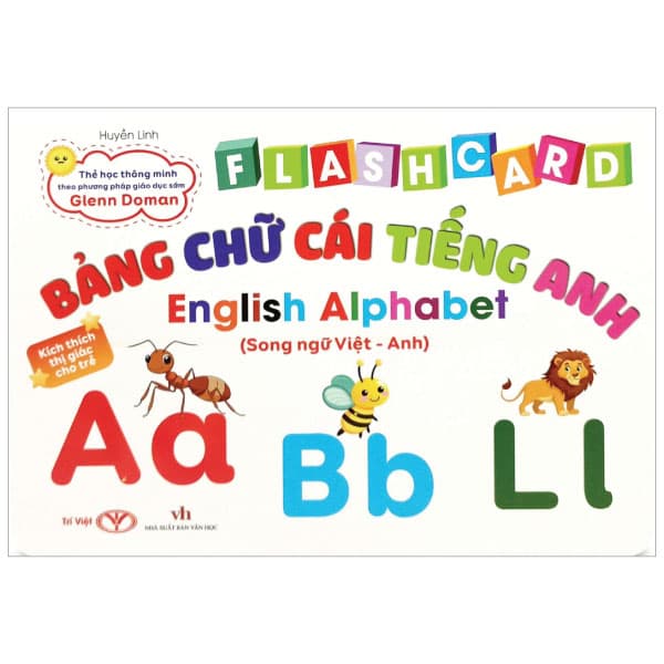 Sách Flashcard Bảng Chữ Cái Tiếng Anh - English Alphabet - Huyền Linh