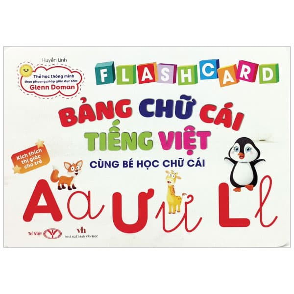 Sách Flashcard Bảng Chữ Cái Tiếng Việt - Linh