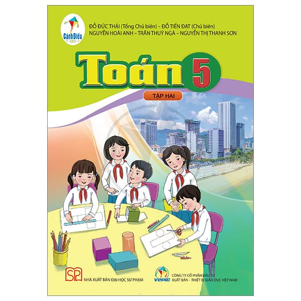 Sách Toán 5 - Tập 2 (Cánh Diều) (Chuẩn) - Đại sư Jetsunma Palmo