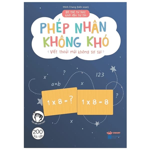 Sách Bộ Thẻ Tự Học - Khởi Đầu Tự Tin: Phép Nhân Không Khó