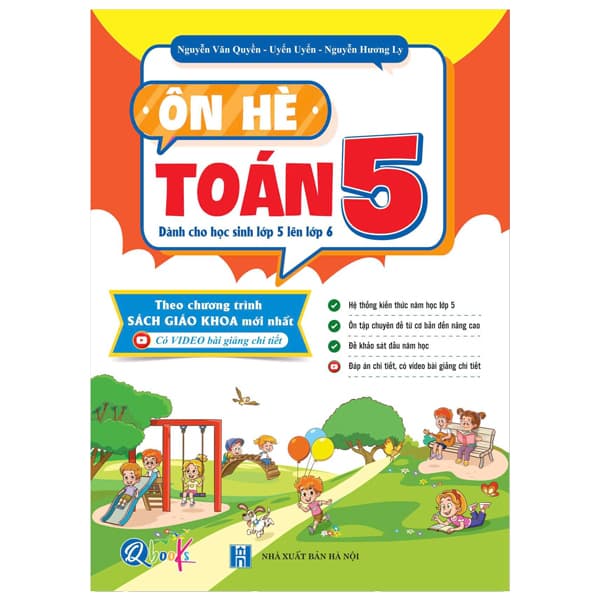 Sách Ôn Hè Toán 5 - Dành Cho Học Sinh Lớp 5 Lên Lớp 6 - Nguyễn Văn Thoàn