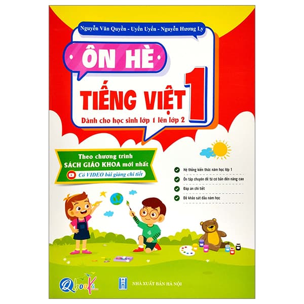 Sách Ôn Hè Tiếng Việt 1 - Dành Cho Học Sinh Lớp 1 Lên Lớp 2 - Nguyễn Văn Quyền