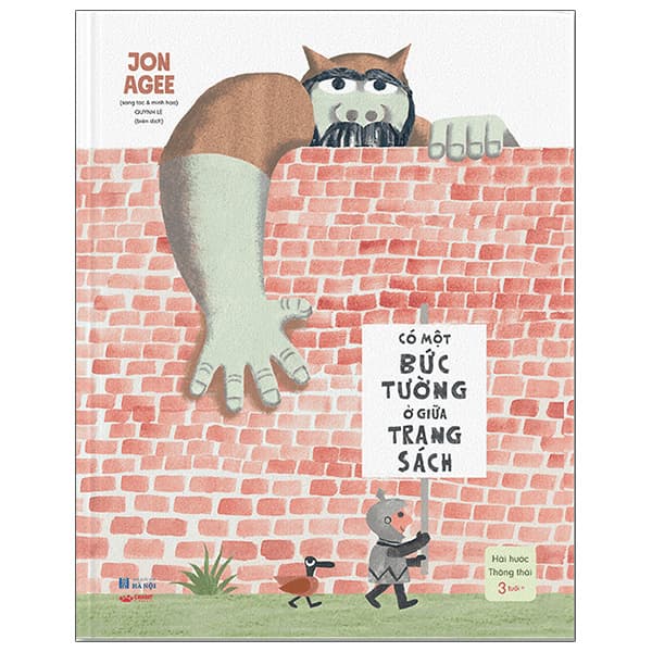 Sách Có Một Bức Tường Ở Giữa Trang Sách - Jon J Muth