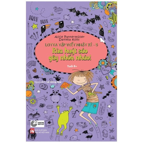 Sách Lotta Tập Viết Nhật Kí 5: Rùa Huýt Sáo Gây Nhốn Nháo! - Alice Pantermuller