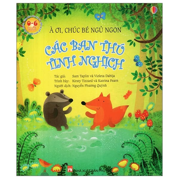 Sách À Ơi, Chúc Bé Ngủ Ngon - Các Bạn Thú Tinh Nghịch (Tái Bản 2021) - Sam Taplin