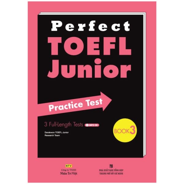 Sách Perfect TOELF Junior_Practice Test_Book 3 (+CD)