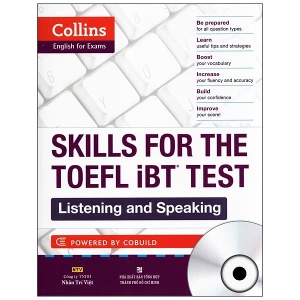 Sách Collins Skills For The TOEFL iBT Test - Listening And Speaking (Kèm CD) - Collins Dictionaries