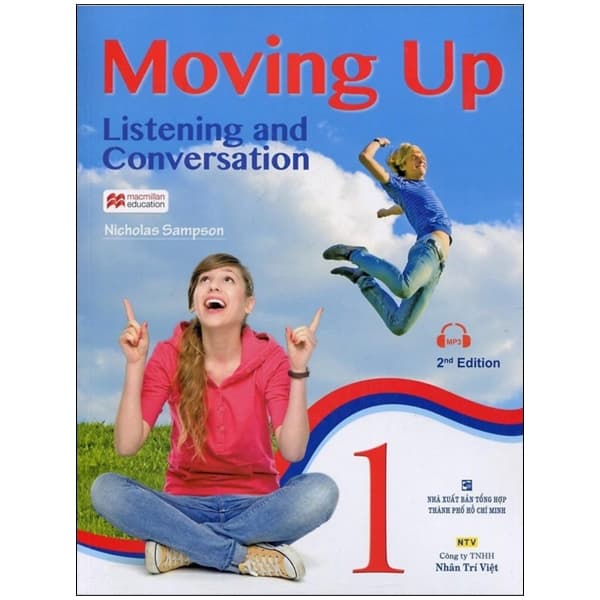 Sách Moving Up - Listening And Conversation 1 (Kèm CD) - Nicholas Sampson
