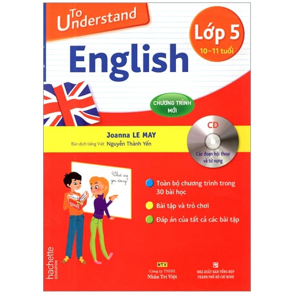 Sách To Understand English - Lớp 5 (Kèm CD) - Mayy
