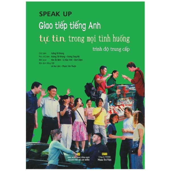 Sách Giao Tiếp Tiếng Anh - Tự Tin Trong Mọi Tình Huống - Trình Độ Trung - Tưởng Tổ Khang