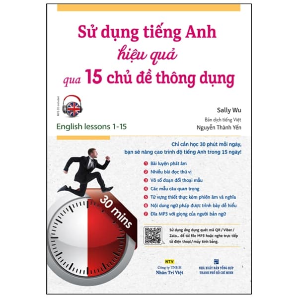 Sách Sử Dụng Tiếng Anh Hiệu Quả Qua 15 Chủ Đề Thông Dụng (Kèm 1 Đ� - Sally Wu
