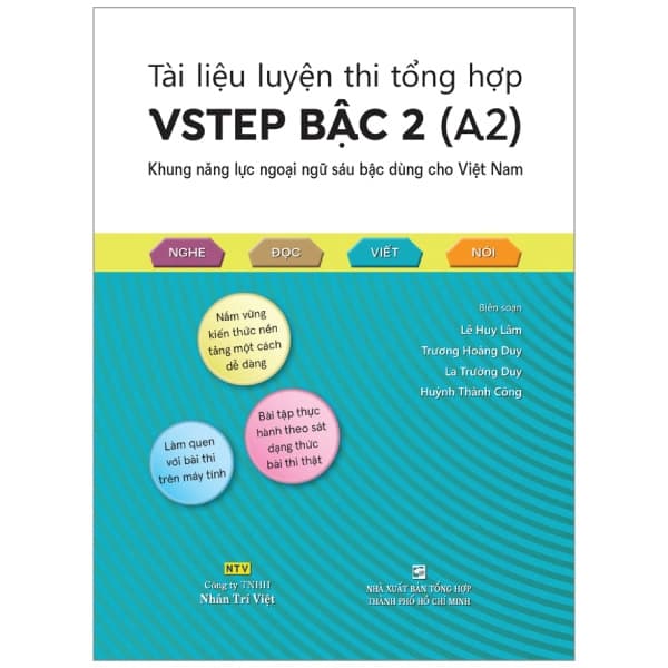 Sách Tài Liệu Luyện Thi Tổng Hợp VSTEP Bậc 2 (A2) - Lê Huy Lâm