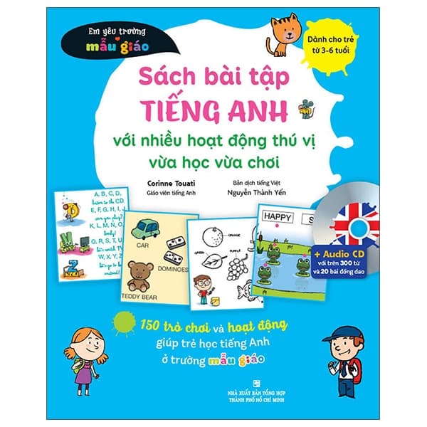 Sách Sách Bài Tập Tiếng Anh Với Nhiều Hoạt Động Thú Vị Vừa Học V - Corinno Touati