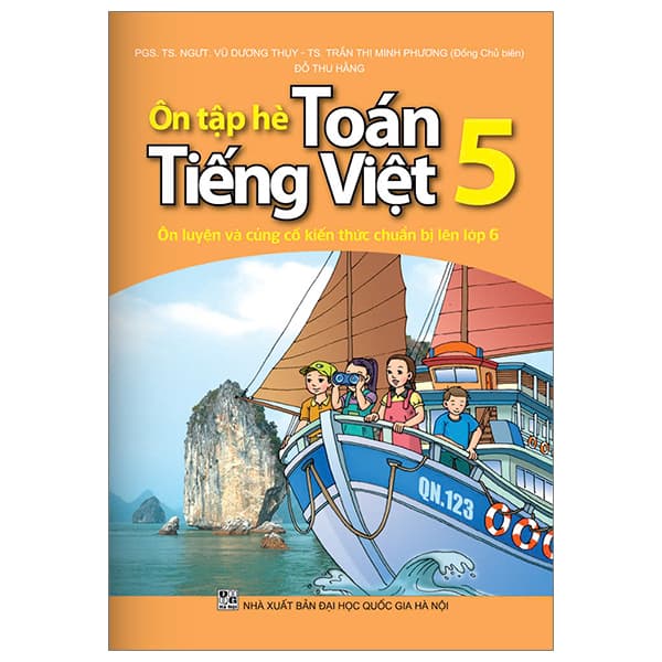Sách Ôn Tập Hè Toán Tiếng Việt 5 - Phương Hà