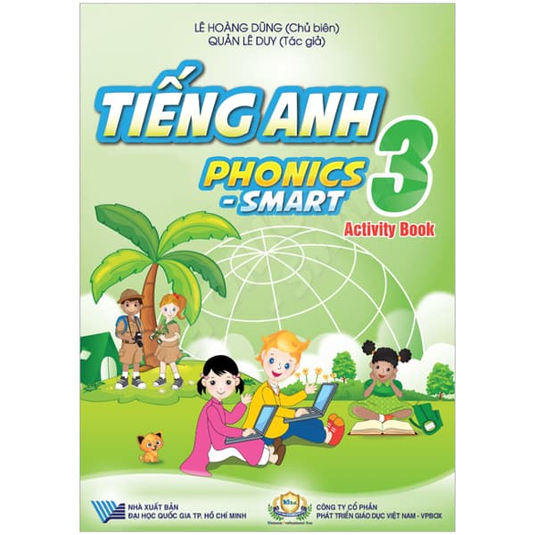 Sách Tiếng Anh 3 Phonics - Smart - Activity Book (2023) - Lê Hoàng Dũng